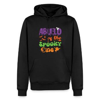 Abuelo Of The Spooky One Halloween 1st Birthday - Männer Premium Bio Hoodie - Schwarz - Vorne - Nico (187cm)