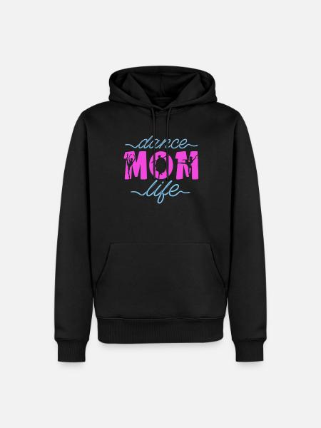 Maman Mère Vie Danse Mère - Sweat à capuche Premium bio Homme - noir