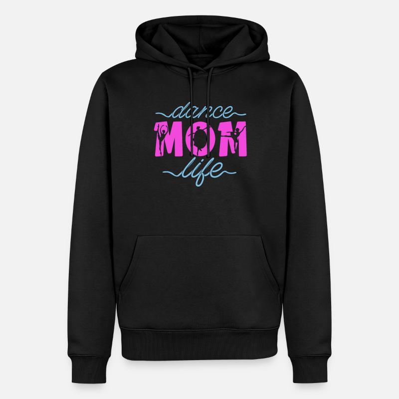 Maman Mère Vie Danse Mère - Sweat à capuche Premium bio Homme - noir