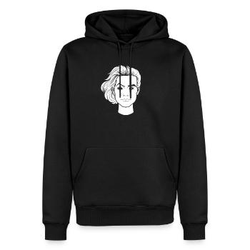 Drag Queen - Männer Premium Bio Hoodie - Schwarz - Vorne - Nico (187cm)