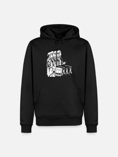 Spielmannszug Drums - Men’s Premium Organic Hoodie - black