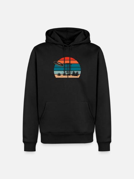 Frisbee Golf Disc Golf - Men’s Premium Organic Hoodie - black