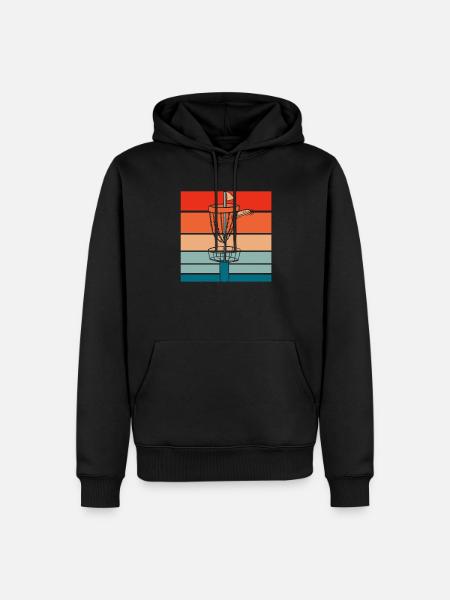 Frisbee Golf Disc Golf - Men’s Premium Organic Hoodie - black