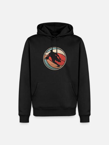 Basketball Basketball Player - Men’s Premium Organic Hoodie - black