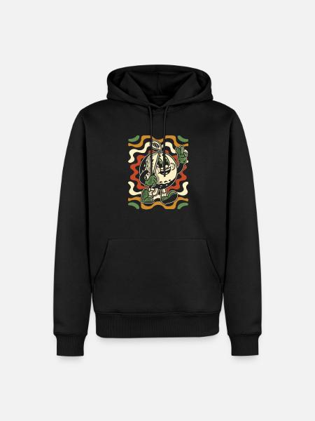 Golf Golfeurs Golfeurs - Sweat à capuche Premium bio Homme - noir