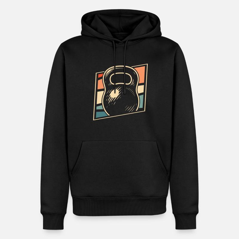 Aptitude - Sweat à capuche Premium bio Homme - noir