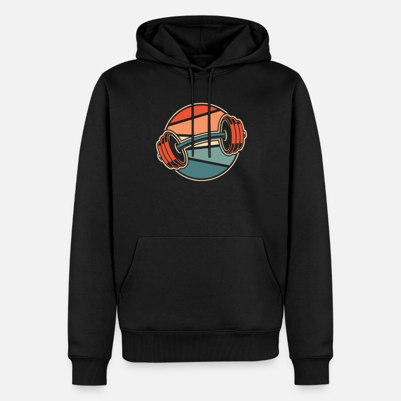 Aptitude - Sweat à capuche Premium bio Homme - noir