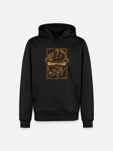 Year of the Dragon 2024 - Men’s Premium Organic Hoodie - black