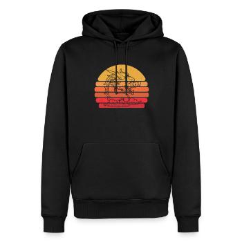 Jahr Des Drachen 2024 - Männer Premium Bio Hoodie - Schwarz - Vorne - Nico (187cm)