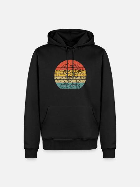 Karate - Men’s Premium Organic Hoodie - black