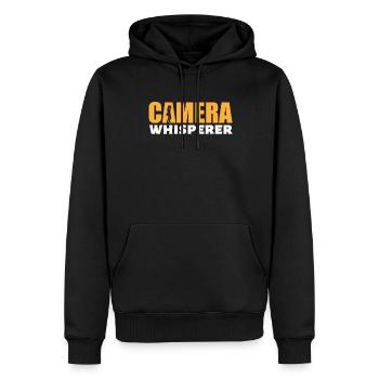 Fotograf Fotografie Kamera - Männer Premium Bio Hoodie - Schwarz - Vorne - Nico (187cm)