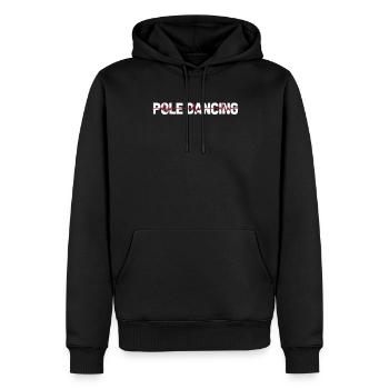Pole Dancing Ekg Heartbeat - Männer Premium Bio Hoodie - Schwarz - Vorne - Nico (187cm)