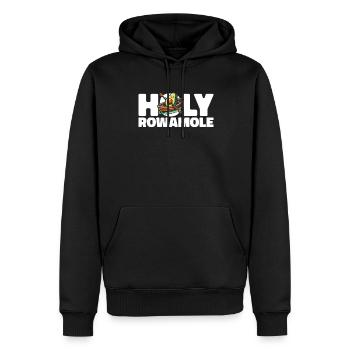 Rowing Avocado Holy Rowamole - Men’s Premium Organic Hoodie - black - Front - Nico (187cm)