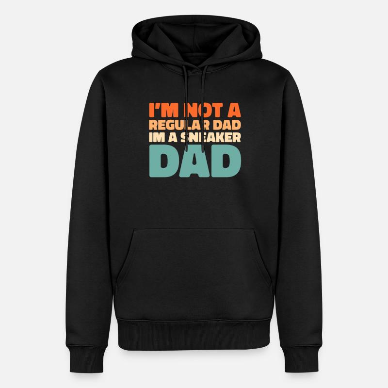 Sneakers Vater Daddy Sneaker - Männer Premium Bio Hoodie - Schwarz