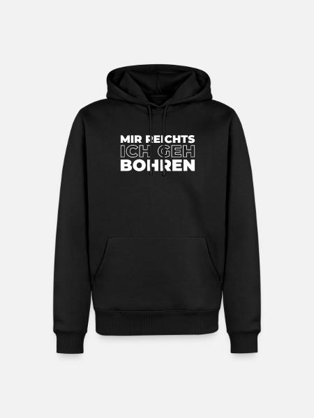 Dentist Dentist I've Had Enough, I'm Going Drilling - Men’s Premium Organic Hoodie - black