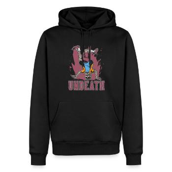 Breakdance Breakdancer Breakdancing Undeath - Sweat à capuche Premium bio Homme - noir - Devant - Nico (187cm)