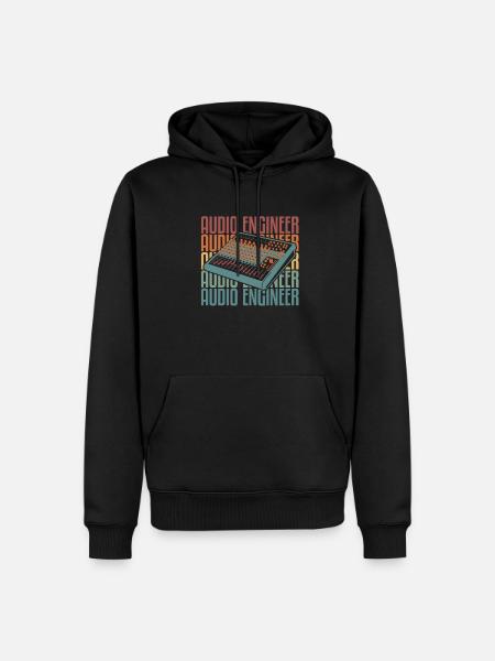 Sound Engineer Sound Engineer - Men’s Premium Organic Hoodie - black