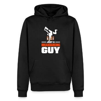Breakdance Breakdancer Breakdancing - Männer Premium Bio Hoodie - Schwarz - Vorne - Nico (187cm)