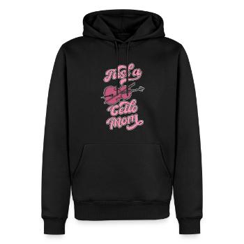 Violoncelle Violoncelliste Just A Cello Mom - Sweat à capuche Premium bio Homme - noir - Devant - Nico (187cm)