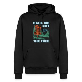 Frisbee Golf Disc Golf - Men’s Premium Organic Hoodie - black - Front - Nico (187cm)