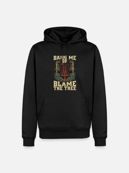 Frisbee Golf Disc Golf - Men’s Premium Organic Hoodie - black
