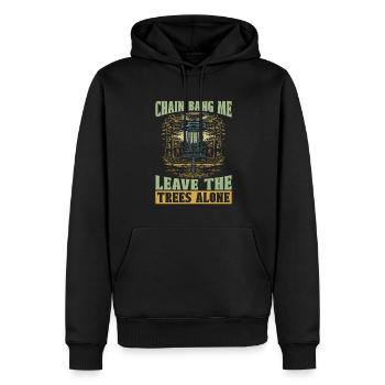 Frisbee Golf Disc Golf - Männer Premium Bio Hoodie - Schwarz - Vorne - Nico (187cm)