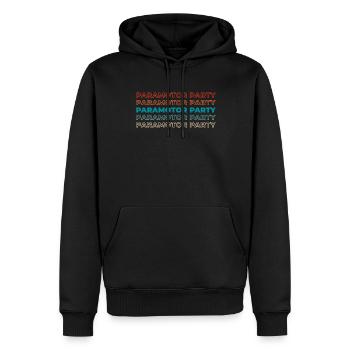 Paramotor paragliding - Men’s Premium Organic Hoodie - black - Front - Nico (187cm)