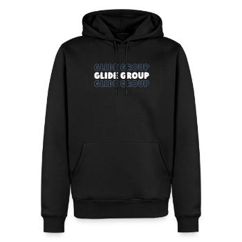 Paramotor Gleitschirmfliegen - Männer Premium Bio Hoodie - Schwarz - Vorne - Nico (187cm)