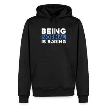 Paramotor paragliding - Men’s Premium Organic Hoodie - black - Front - Nico (187cm)