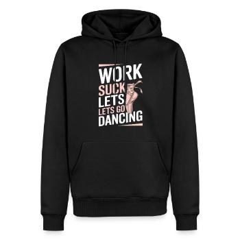 Ballet Balerina - Männer Premium Bio Hoodie - Schwarz - Vorne - Nico (187cm)