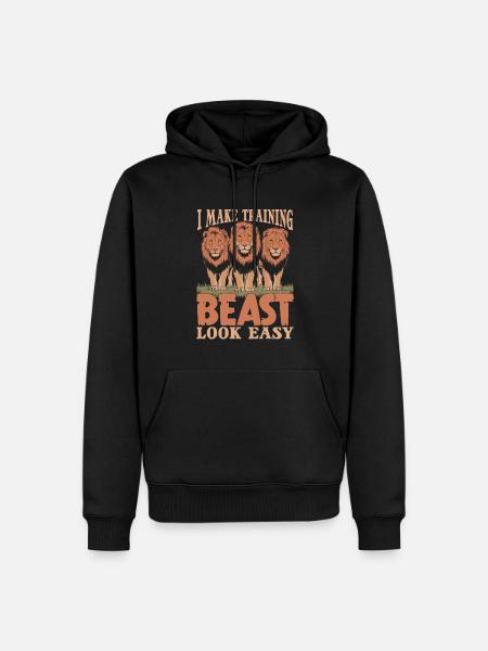 Animal trainer - Men’s Premium Organic Hoodie - black