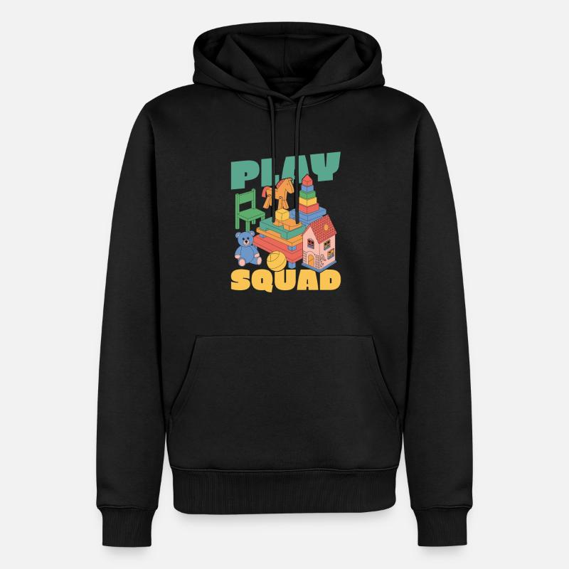 Frühpädagogin Kader - Männer Premium Bio Hoodie - Schwarz