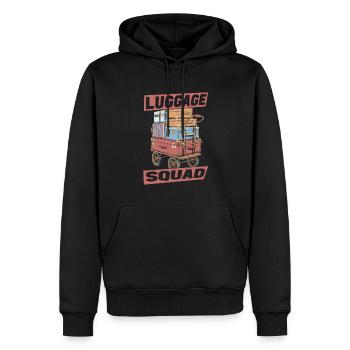 Hotelpage Kader - Männer Premium Bio Hoodie - Schwarz - Vorne - Nico (187cm)