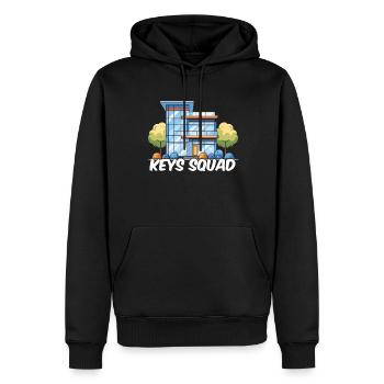 Real Estate Agent Squad - Men’s Premium Organic Hoodie - black - Front - Nico (187cm)