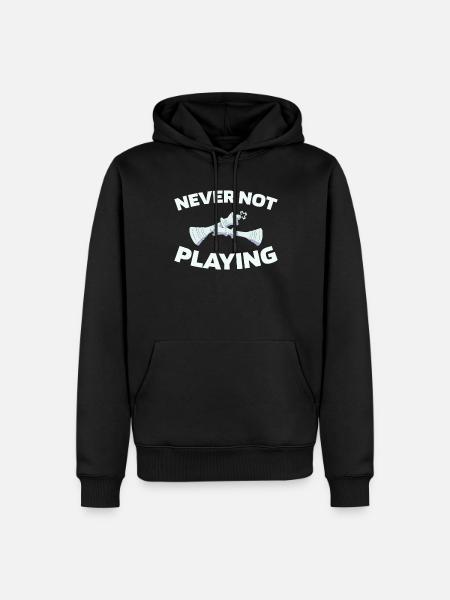 Échecs - Sweat à capuche Premium bio Homme - noir