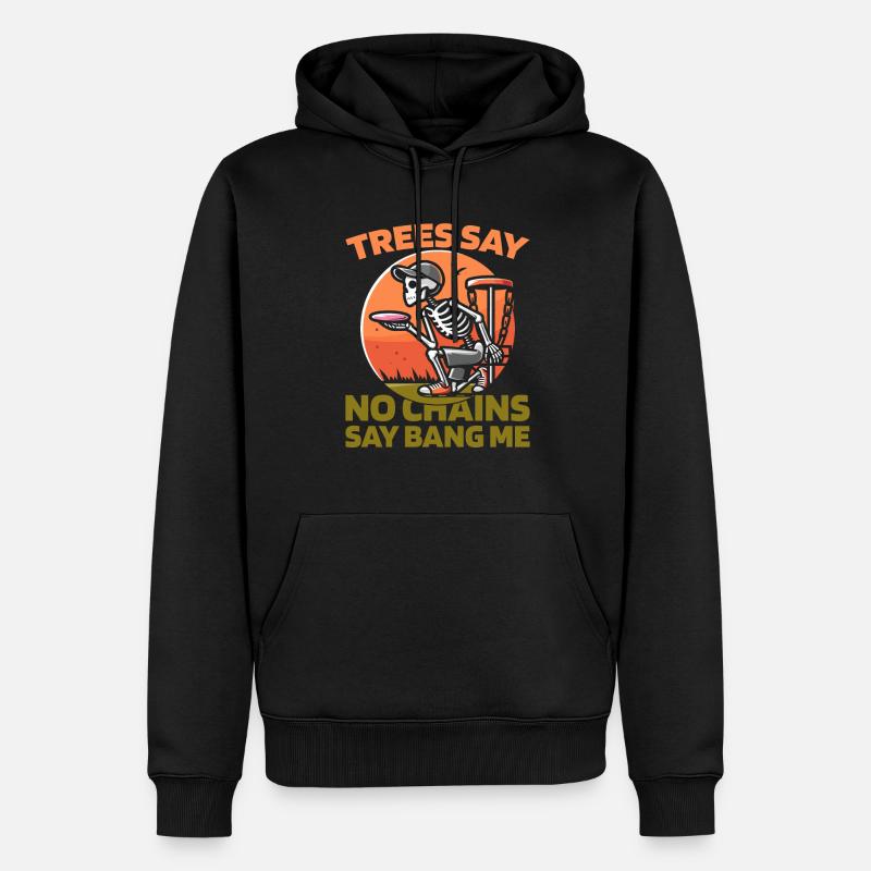 Frisbee Golf Disc Golf - Sweat à capuche Premium bio Homme - noir