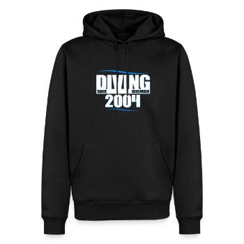 Taucher Geburtstag - Diving since December 2004 - Männer Premium Bio Hoodie - Schwarz - Vorne - Nico (187cm)