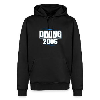 Diver Birthday - Diving since August 2005 - Men’s Premium Organic Hoodie - black - Front - Nico (187cm)