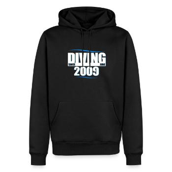 Taucher Geburtstag - Diving since Juni 2009 - Männer Premium Bio Hoodie - Schwarz - Vorne - Nico (187cm)