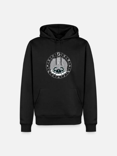 Zodiac sign Cancer - Zodiac sign - Birthday - Men’s Premium Organic Hoodie - black