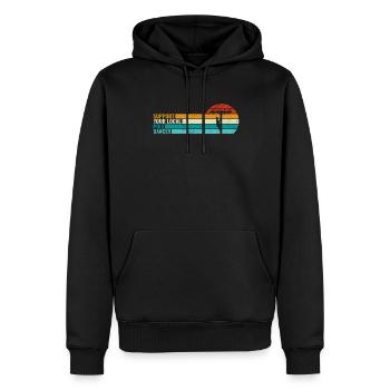 Support Your Local Pole Dancer - - Men’s Premium Organic Hoodie - black - Front - Nico (187cm)