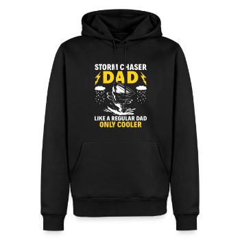 More To Life Then Storm Chasing - Storm Chasing - Men’s Premium Organic Hoodie - black - Front - Nico (187cm)