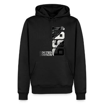 LIMITED EDITION 1999 27TH BIRTHDAY - Men’s Premium Organic Hoodie - black - Front - Nico (187cm)