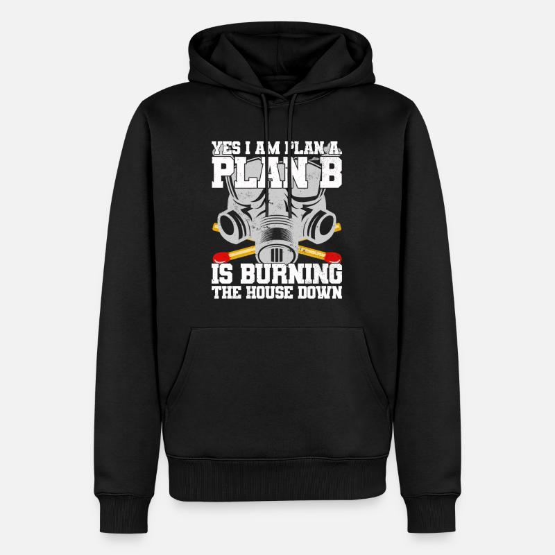 Kammerjäger - Männer Premium Bio Hoodie - Schwarz