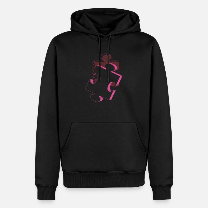 COMPLET - Sweat à capuche Premium bio Homme - noir