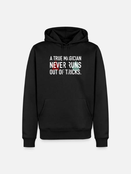 Magic Tricks Hisoka - Männer Premium Bio Hoodie - Schwarz