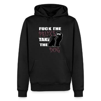 ILL Take the Dog - Männer Premium Bio Hoodie - Schwarz - Vorne - Nico (187cm)