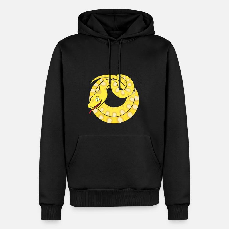 Tight hugs available from python! - Men’s Premium Organic Hoodie - undefined