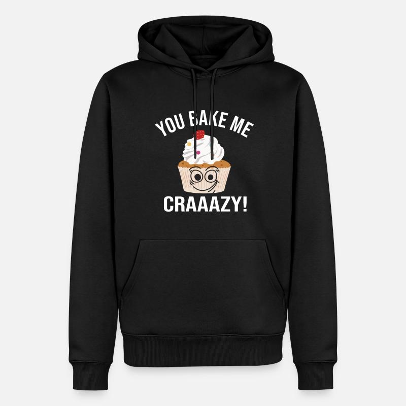 Boulanger Confiseur - Sweat à capuche Premium bio Homme - noir