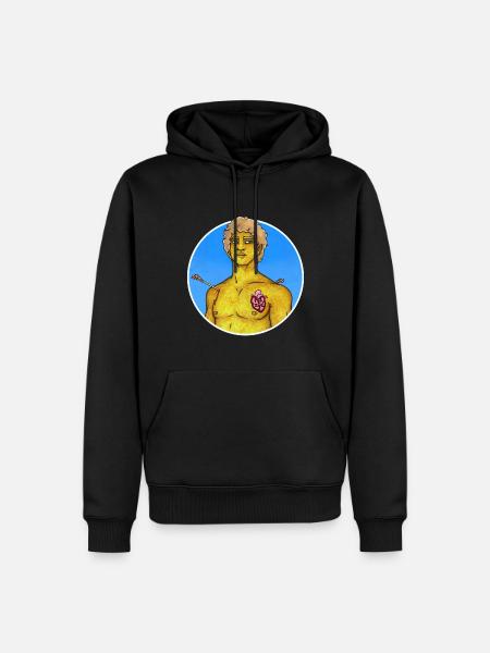 SAINT SÉBASTIEN - Men’s Premium Organic Hoodie - black
